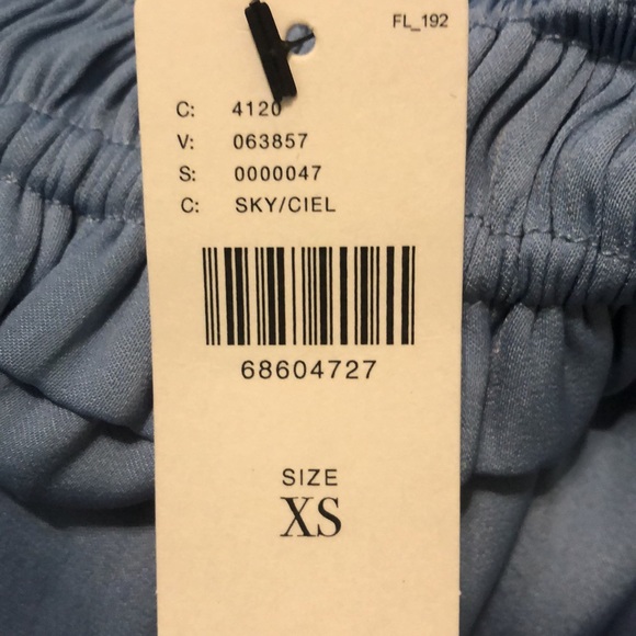 Anthropologie Light Blue Skirt - Picture 3 of 3